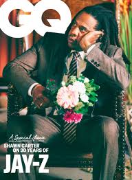 Magazine cover featuring JAY-Z